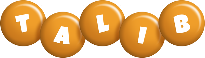 Talib candy-orange logo