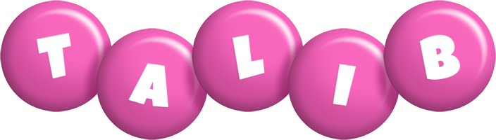 Talib candy-pink logo