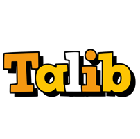 Talib cartoon logo