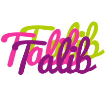 Talib flowers logo