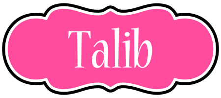 Talib invitation logo