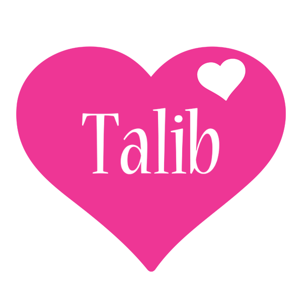 Talib love-heart logo