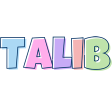 Talib pastel logo