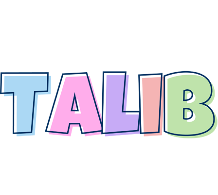 Talib pastel logo
