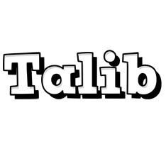 Talib snowing logo