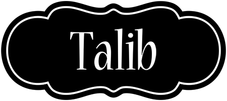 Talib welcome logo