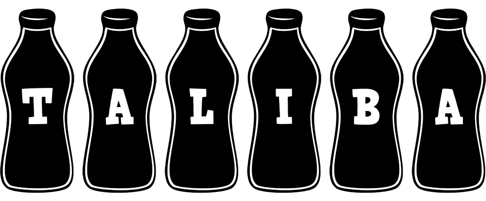 Taliba bottle logo