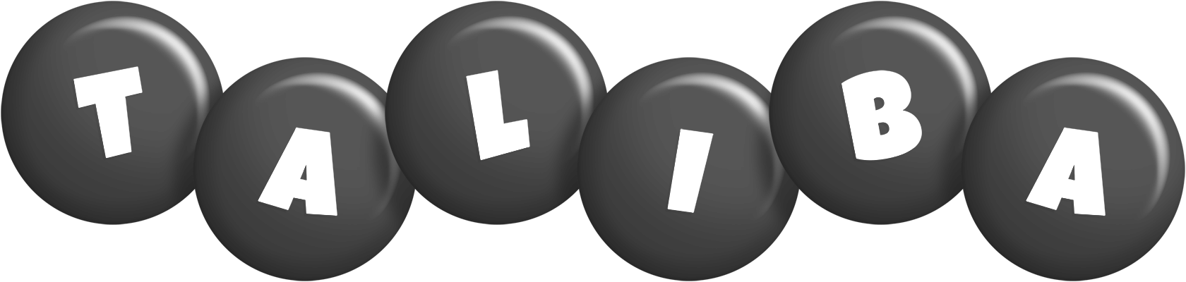 Taliba candy-black logo