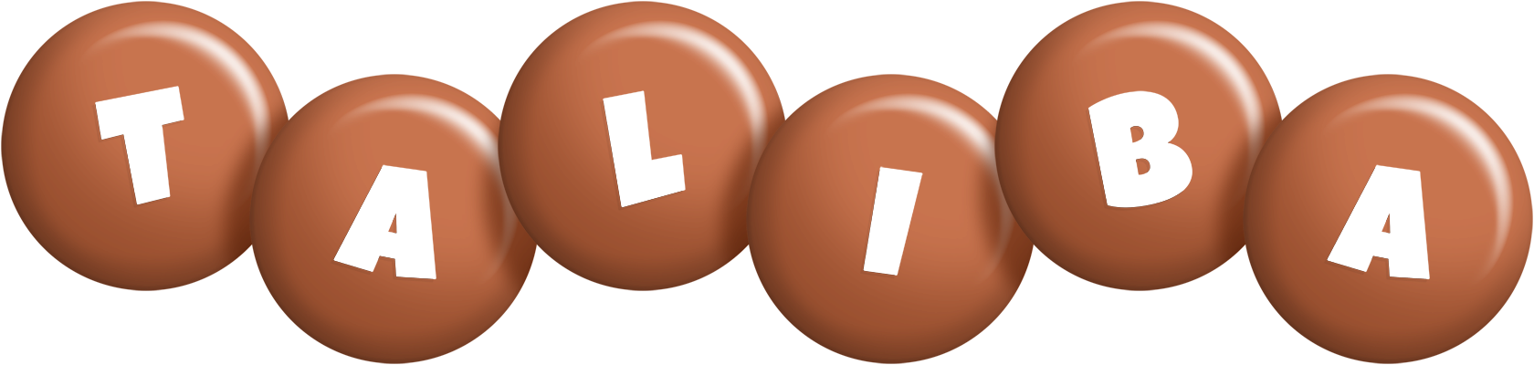 Taliba candy-brown logo