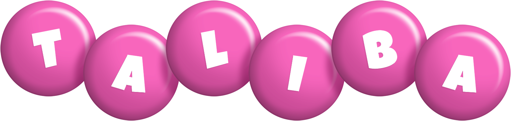 Taliba candy-pink logo