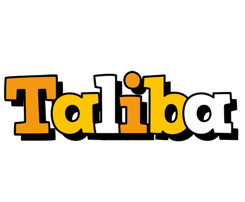 Taliba cartoon logo