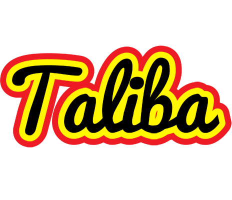 Taliba flaming logo