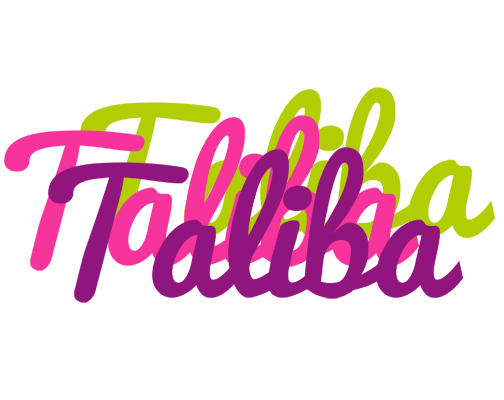 Taliba flowers logo