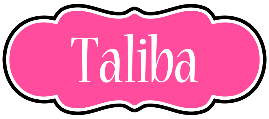 Taliba invitation logo
