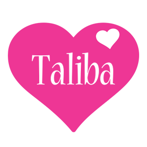 Taliba love-heart logo