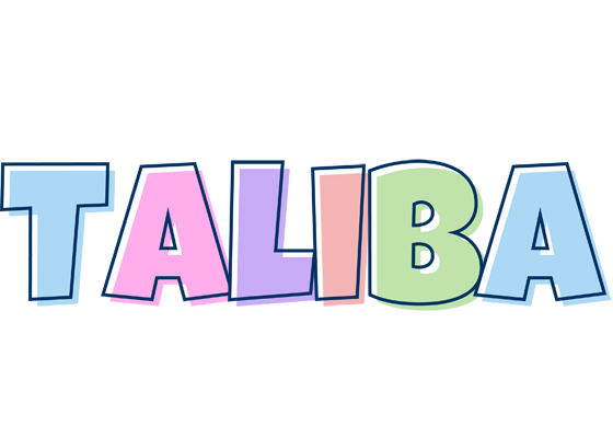 Taliba pastel logo