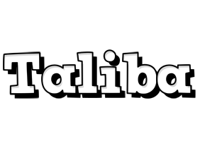 Taliba snowing logo