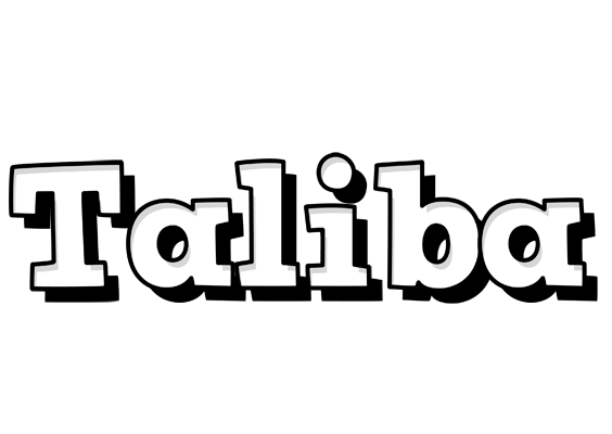 Taliba snowing logo