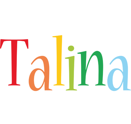 Talina birthday logo