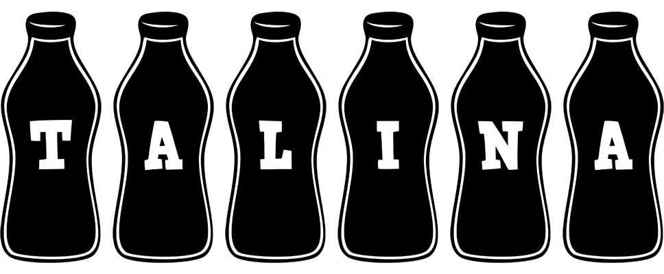 Talina bottle logo