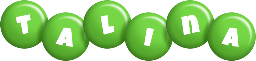 Talina candy-green logo