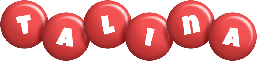 Talina candy-red logo