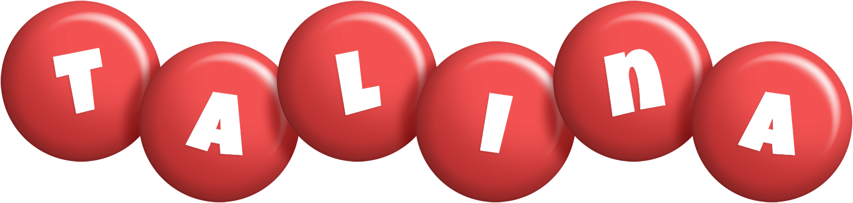 Talina candy-red logo