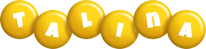 Talina candy-yellow logo