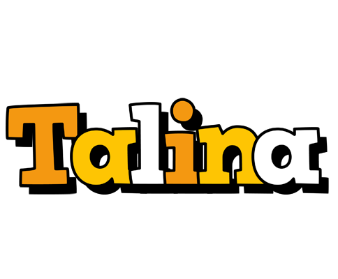 Talina cartoon logo