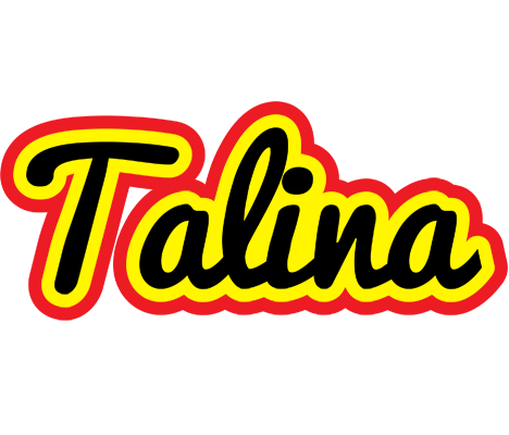 Talina flaming logo