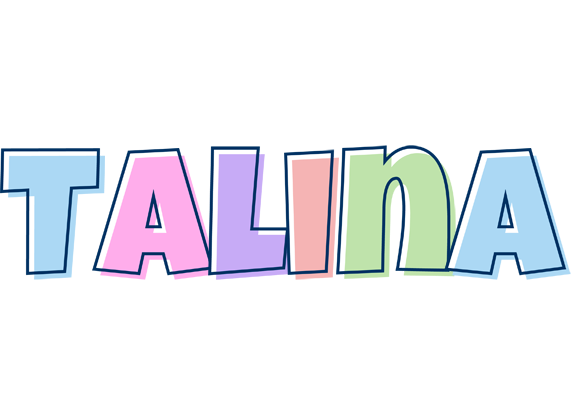 Talina pastel logo