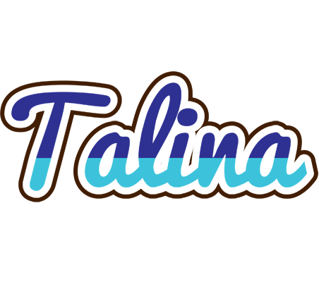 Talina raining logo