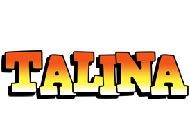 Talina sunset logo