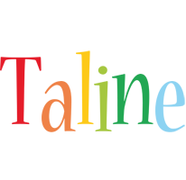 Taline birthday logo