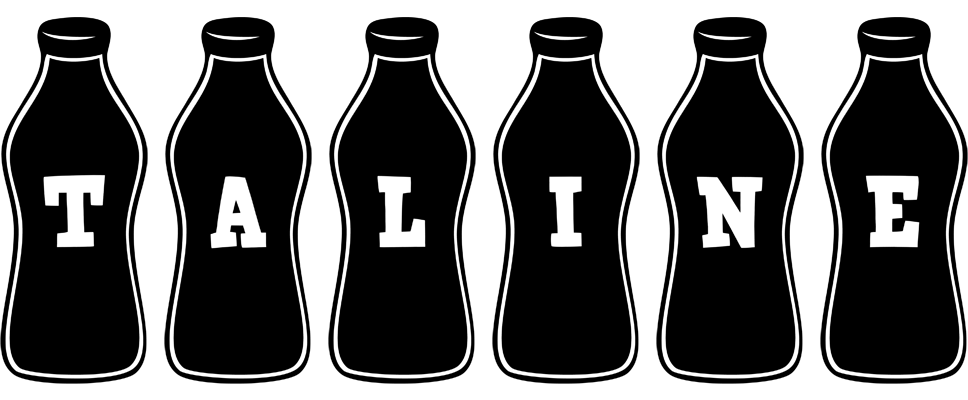Taline bottle logo