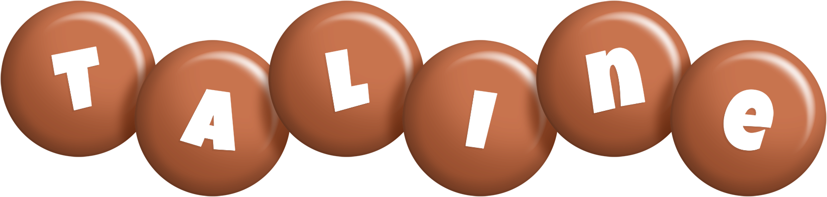 Taline candy-brown logo