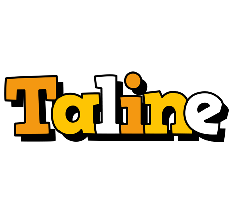 Taline cartoon logo