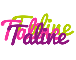 Taline flowers logo