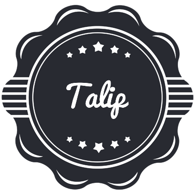 Talip badge logo