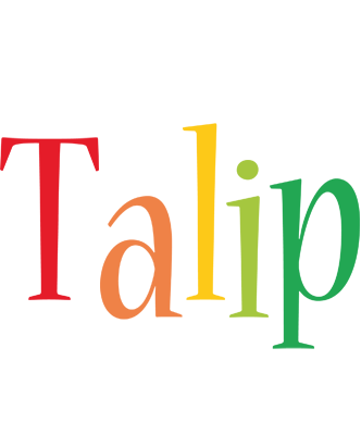 Talip birthday logo
