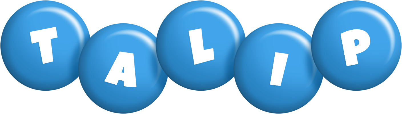Talip candy-blue logo