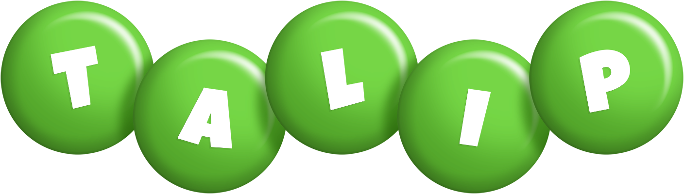 Talip candy-green logo