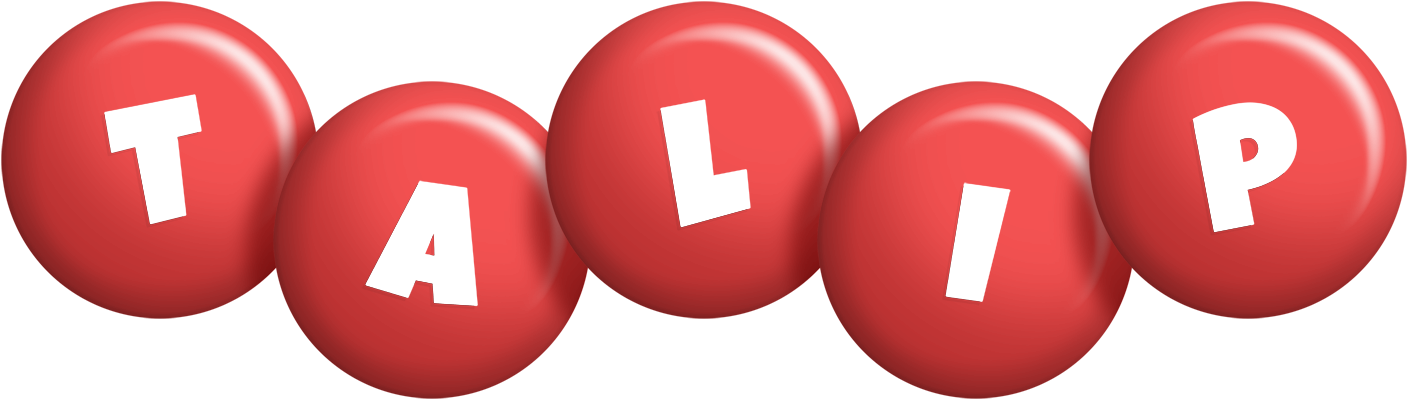 Talip candy-red logo