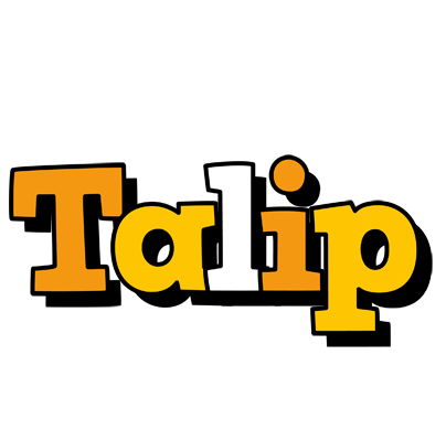 Talip cartoon logo