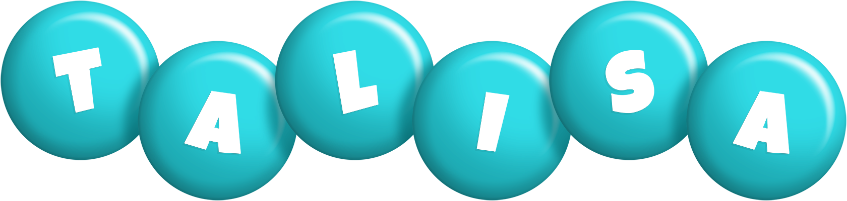 Talisa candy-azur logo