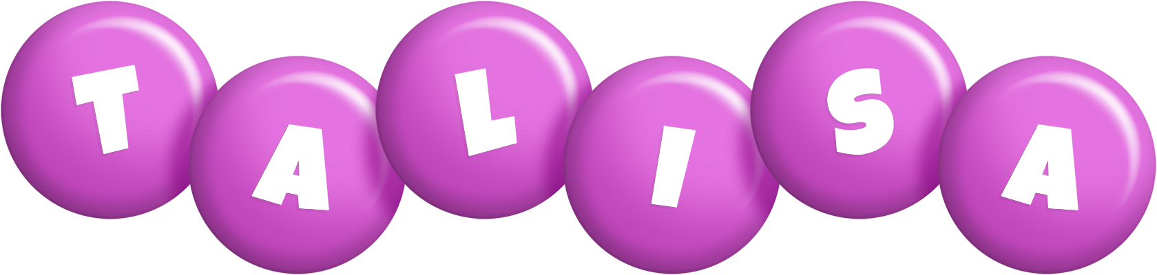Talisa candy-purple logo