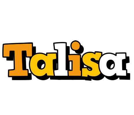 Talisa cartoon logo