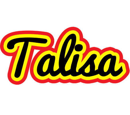 Talisa flaming logo