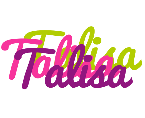 Talisa flowers logo