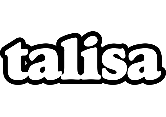 Talisa panda logo